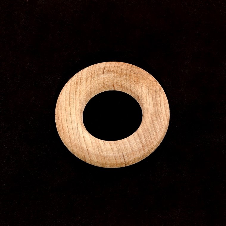 1-1/2" Wood Round Ring